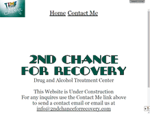 Tablet Screenshot of 2ndchanceforrecovery.com